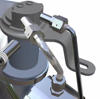 Трубопроводы и гидропневмоэлементы арматуры (Auto CAD)